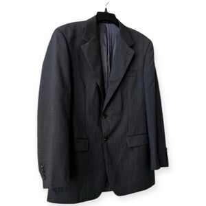 Lauren Ralph Lauren Wool Blazer Mens 39R Gray Sport Coat Jacket 39 Regular